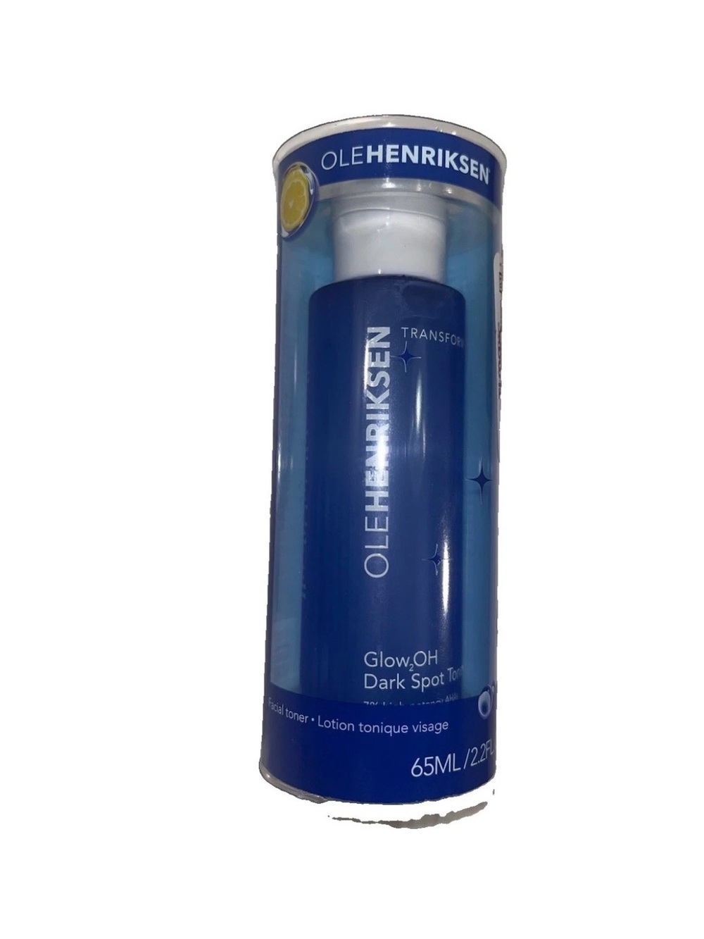Ole Henriksen Glow2OH Dark Spot Toner 2.2 oz 65 mL New Sealed Nib NWT